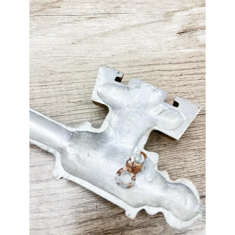 Heavy Faux Brass Ornate Gold Key - Cast Iron Wall Decor